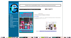 Desktop Screenshot of gesellschaftfuertheaterpaedagogik.net